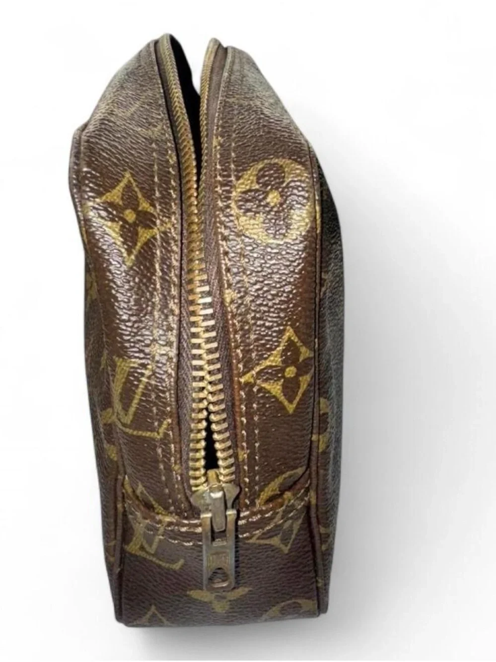 🤎Louis Vuitton Brown Monogram Trousse Toilette 23- COA Included ✨